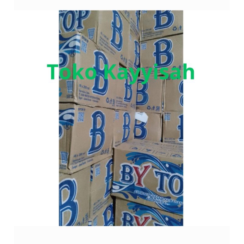 

Air Minum Gelas BY TOP 200ML Isi 48 Cup
