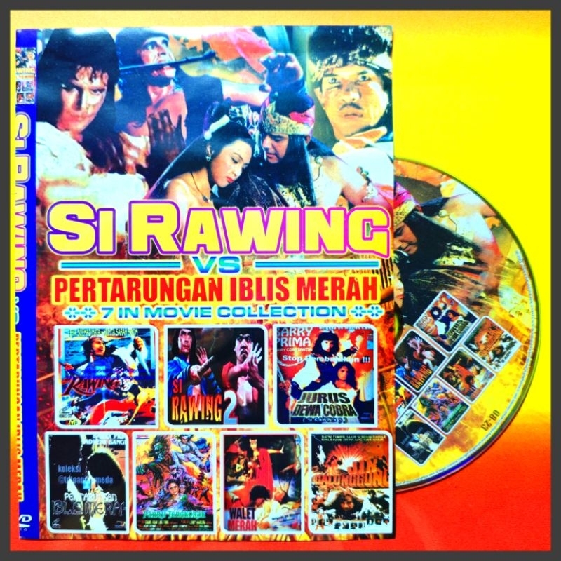 Kaset Film Indonesia Jadul Koleksi Pendekar Barry Prima Campuran Si Rawing Pilihan Lengkap