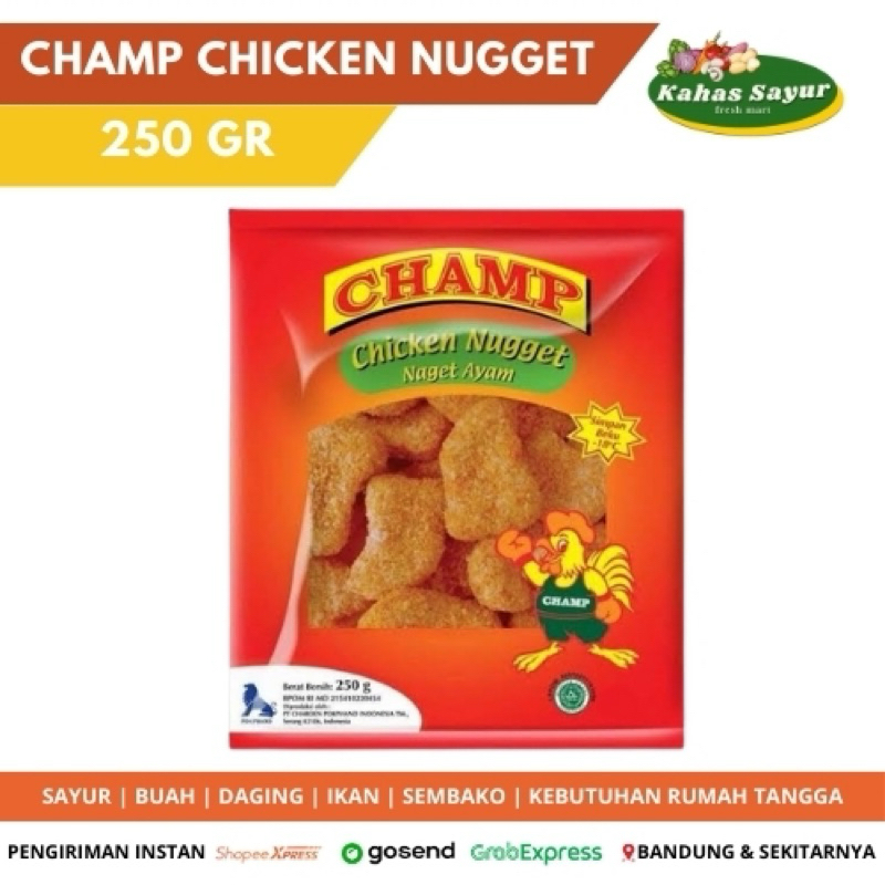 

CHAMP Chicken Nugget 250 gr