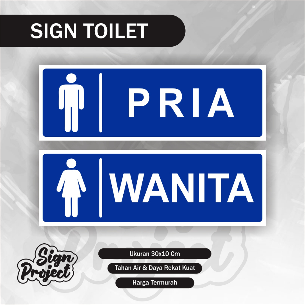 

Sign Sticker Label Toilet / Stiker toilet pria / stiker toilet wanita / stiker kamar mandi / stiker kamar mandi laki laki / stiker kamar mandi Stiker Penunjuk Toilet / Stiker Penunjuk WC / Stiker Tollet multi Sticker Stiker Toilet Pria wanita / Stiker Pen