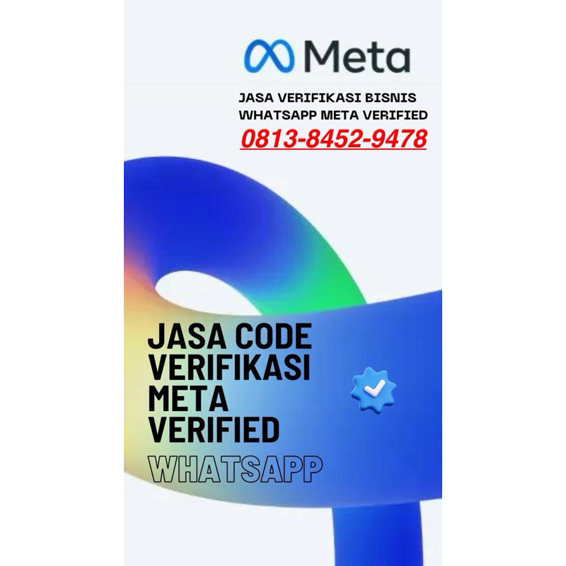 Meta Jasa Code Verifikasi BISNIS Whatsapp