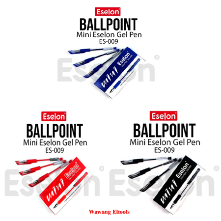 

[ 1 PAK ] Pulpen Gel / Ballpoint / Bolpen / Pena / Pen Gel MINI Eselon