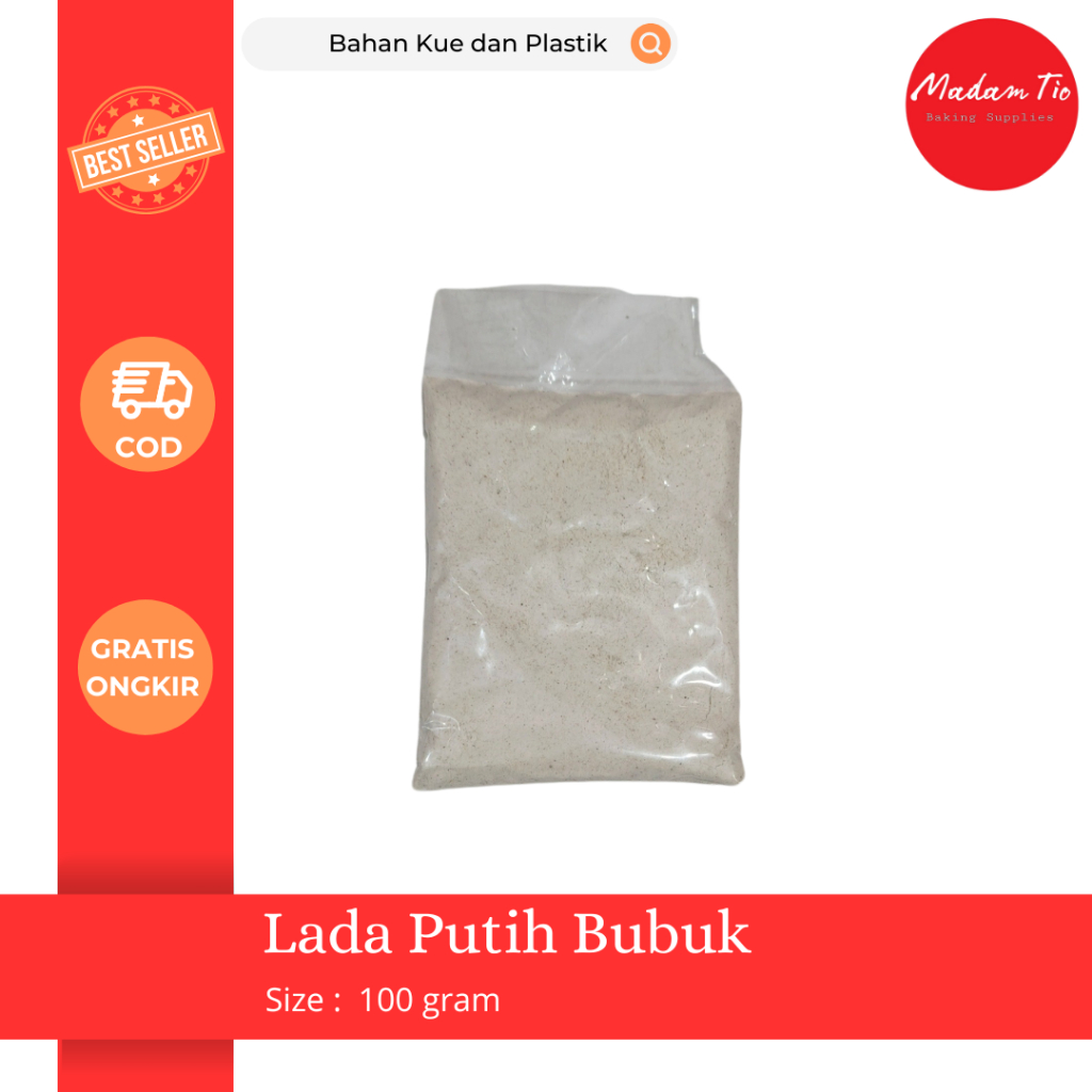 

Lada Putih Bubuk 100gr 1 pcs