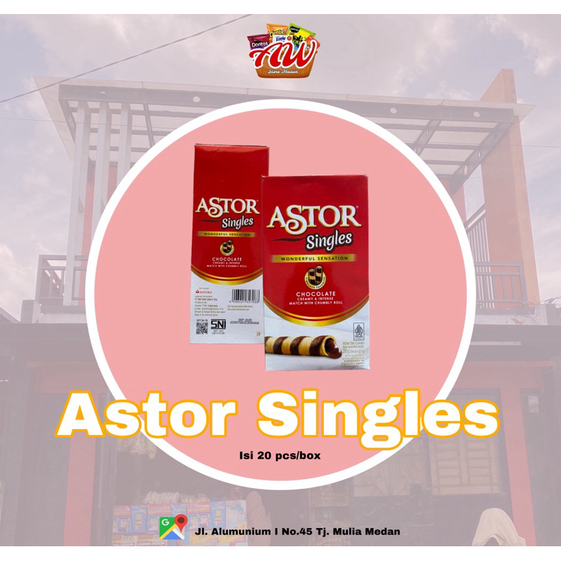 

ASTOR Singles Choco Match with Crust Rolls