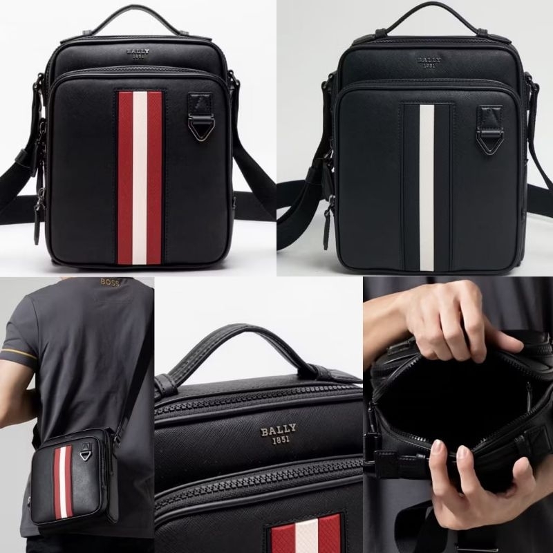 TAS BALLY MACKAO CROSSBODY BAG AUTHENTIC FULLSET