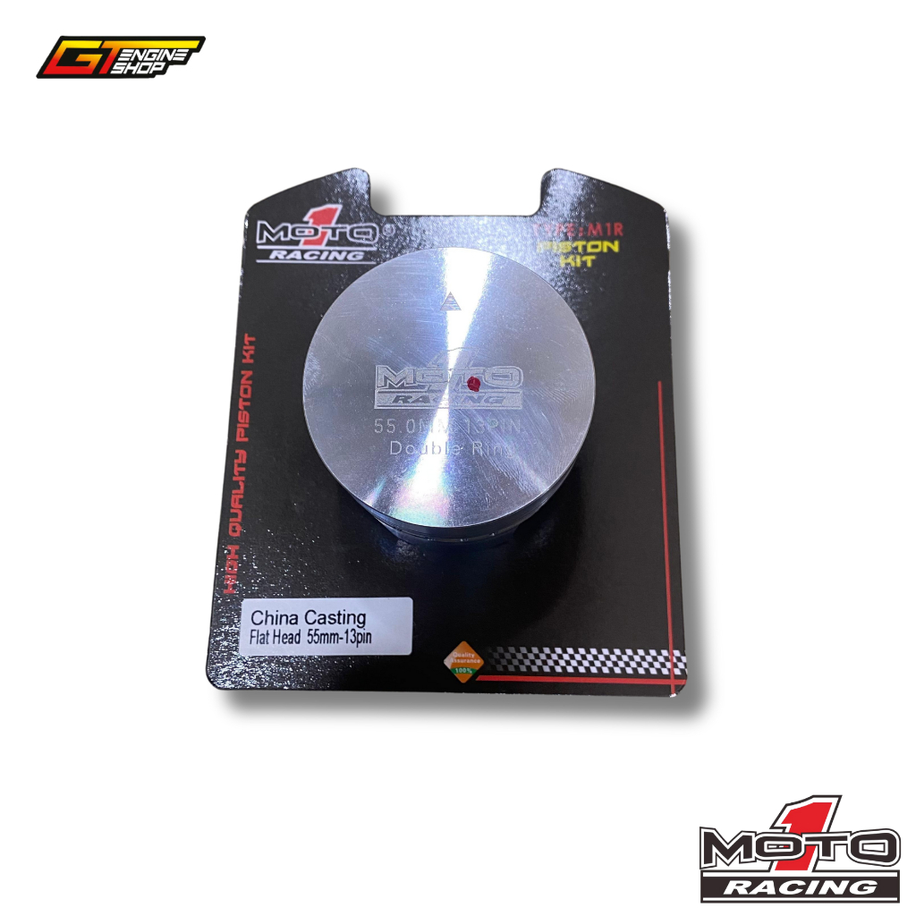 PISTON 55 PEN 13 MOTO1 RACING SEHER 55 PEN 13 MOTO1 RACING PISTON SEHER 55 PIN 13 BAHAN CASTING