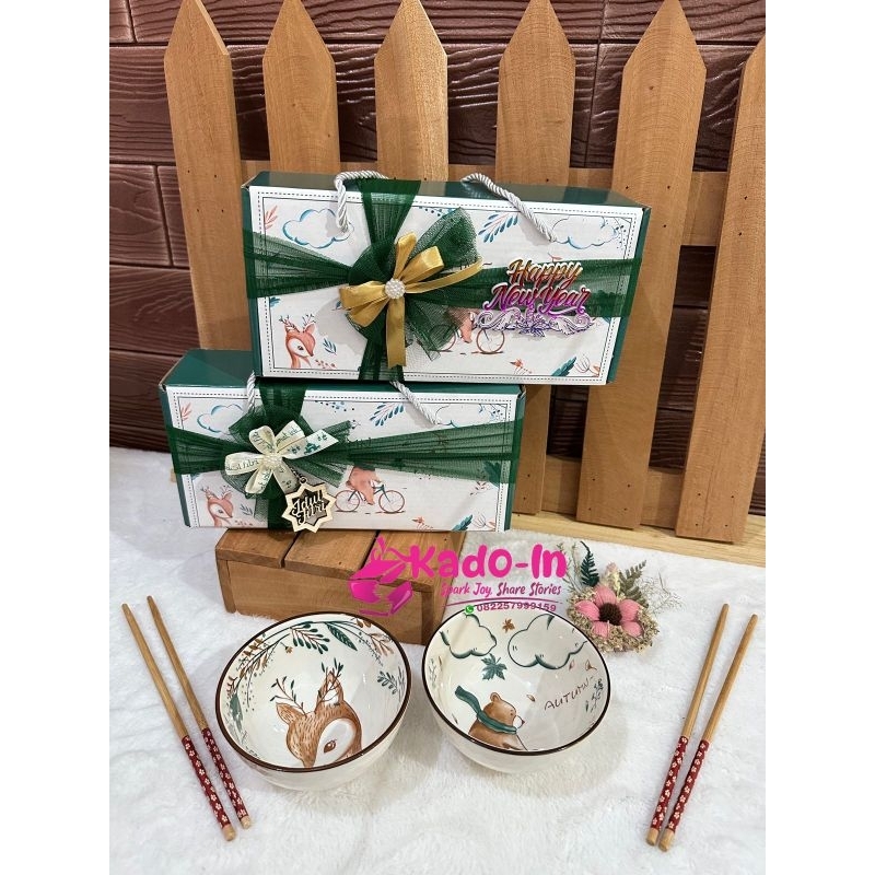 

Set Mangkuk Deer