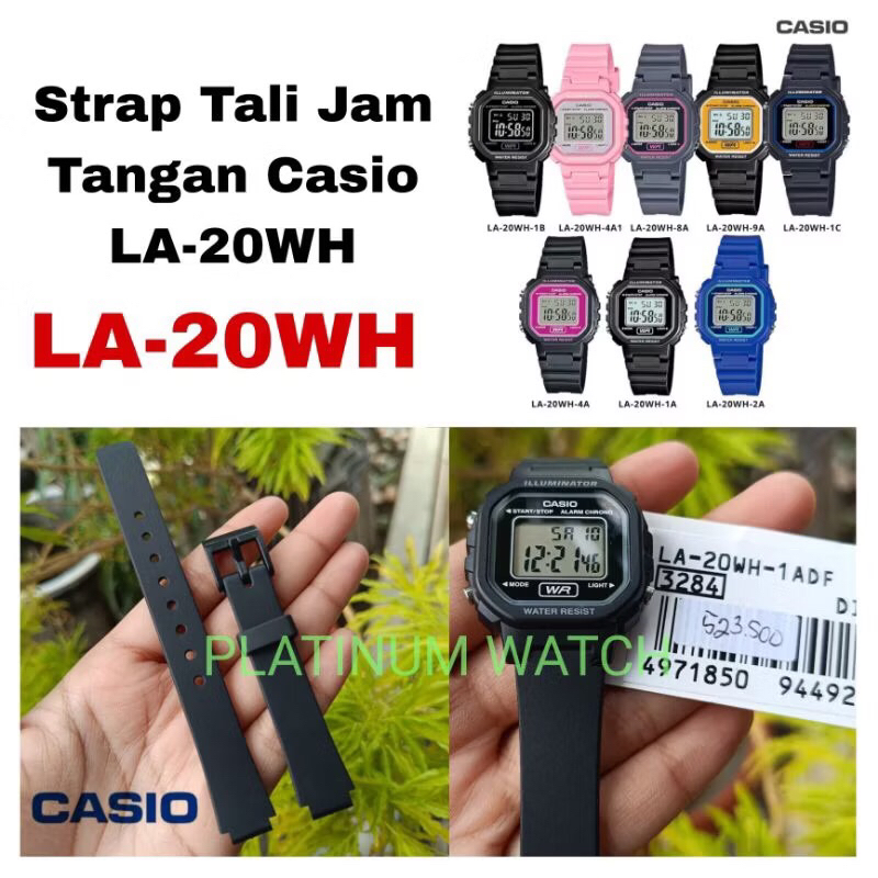 STRAP TALI JAM TANGAN CASIO LA20WH LA 20WH 20w LA-20WH