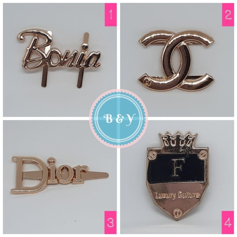 Bros Logo Brand / Aksesoris Tas Brand