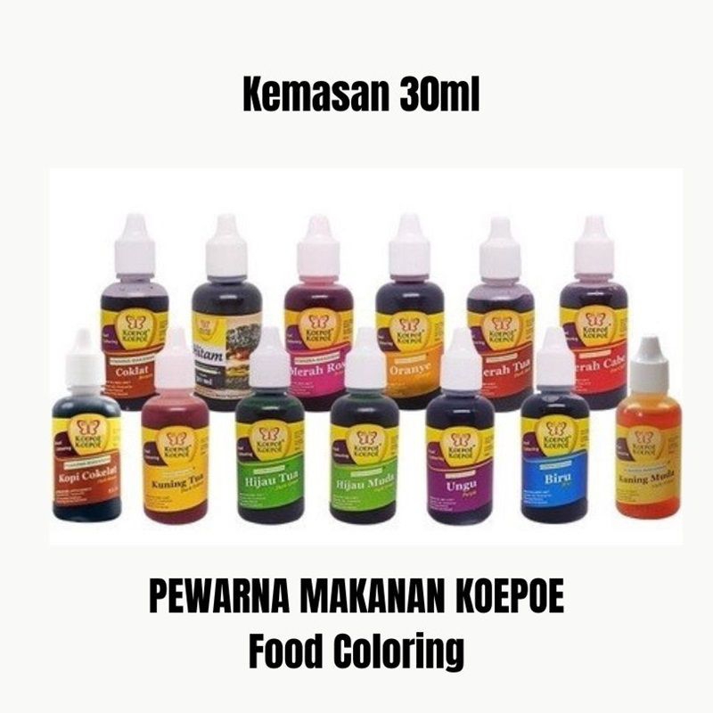 

Pewarna Makanan Koepoe Koepoe 30 ml