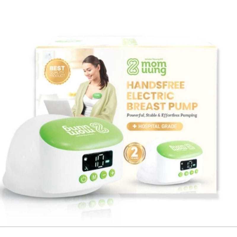 Breast Pump Handsfree Electric Mom Uung | Breast Pump Portable Mom Uung | Silicone Breast Pump Mom U