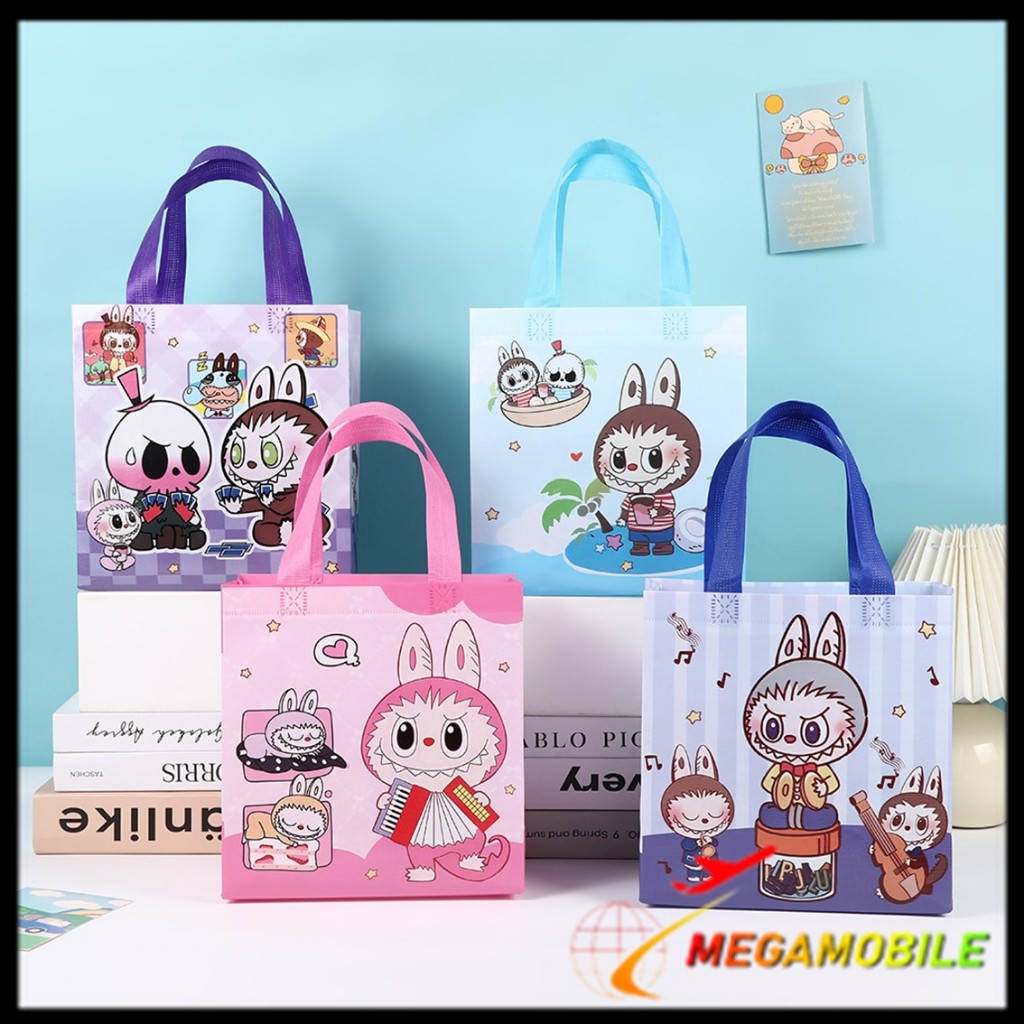 

MM Tas Kado Ulang Tahun Tas Hampers Waterproof Goodie Bag Ulang Tahun Karakter Monster Souvenir Ulang tahun Tas Bingkisan Pesta Anti Air Karaeter Cappybara