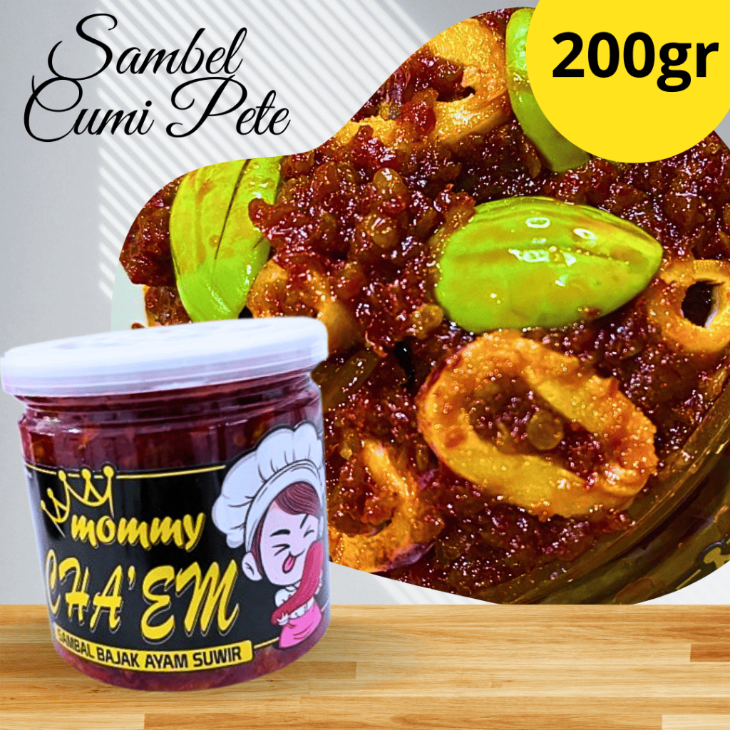 

SAMBEL CUMI ASIN PETE / 130 gr / 200 gr / SAMBAL MOMMY CHA'EM