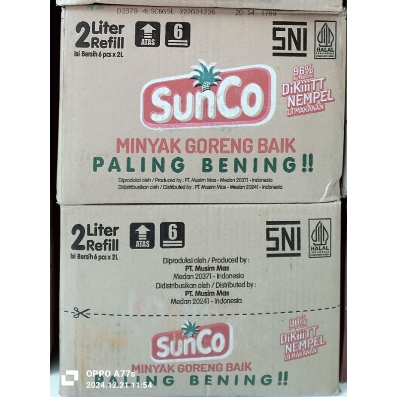 

Sunco 2 Liter isi 6 Pcs