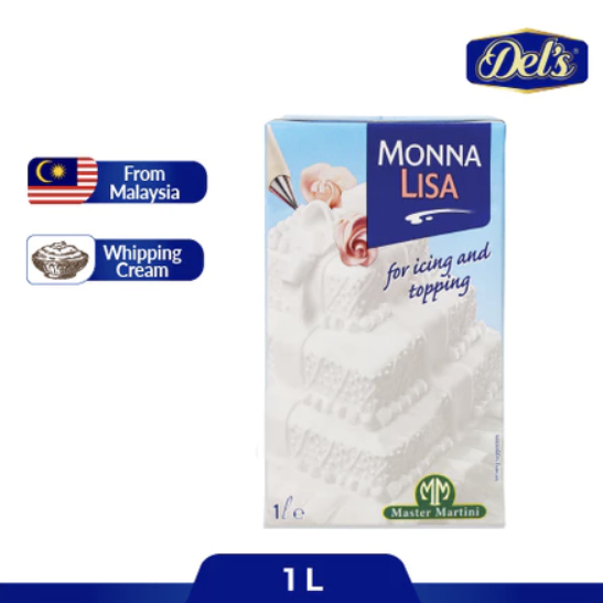 

Whipping Cream Monnalisa / Monna Lisa Whipping Cream / Krim Kocok / Whipping Cream 1 Liter