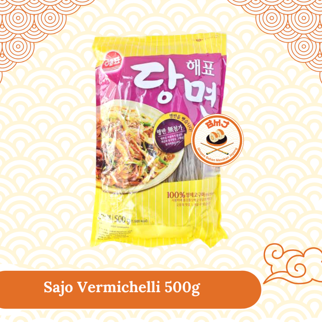 

SAJO Dangmyeon Korea Vermicelli Japchae Soun 500 gr | Glass Noodle
