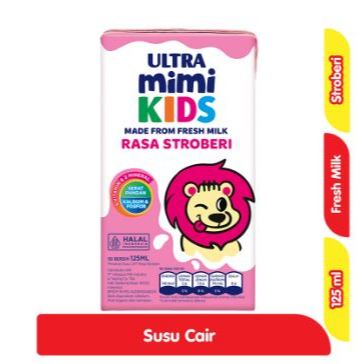 

Ultra Mimi Kids Susu UHT Stroberi Kotak 125 ml