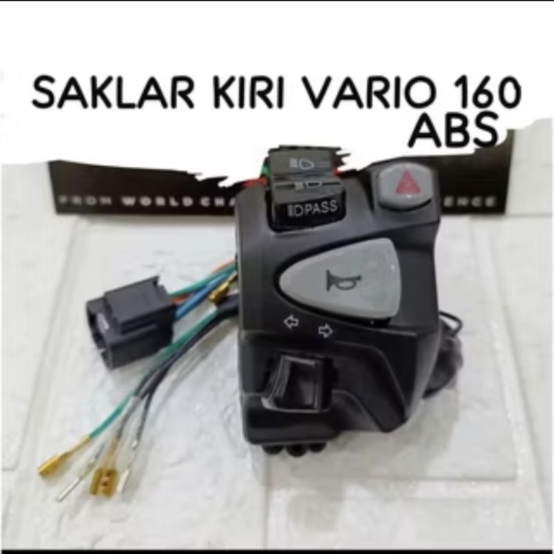 Saklar Kiri Variio 160 ABS pnp saklar kiri DOMINO VARIO 160ABS BISA BUAT SEMUA MOTOR NON PNP SELAIN 