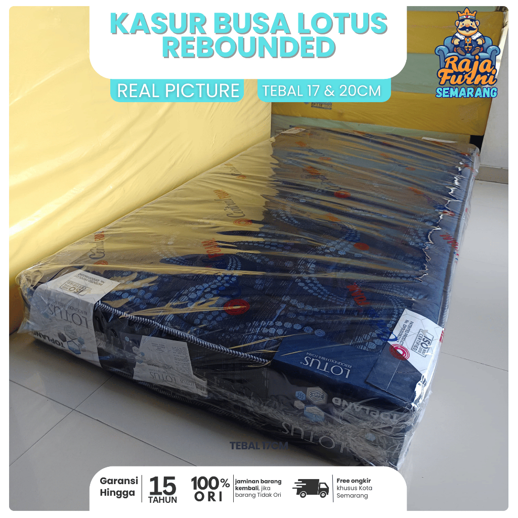 KASUR BUSA CENTRAL LOTUS REBOUNDED - KASUR BUSA MURAH