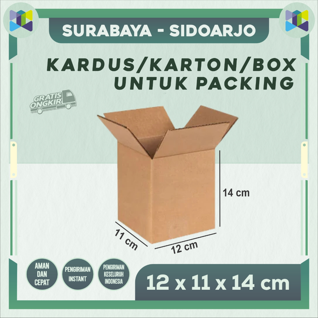 

Box Packing 12x11x14 / Box packing / Karton Packing