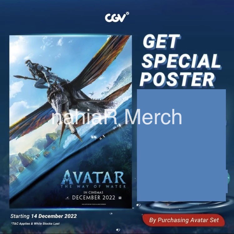 Avatar: The Way of Water x CGV Official A3 Poster