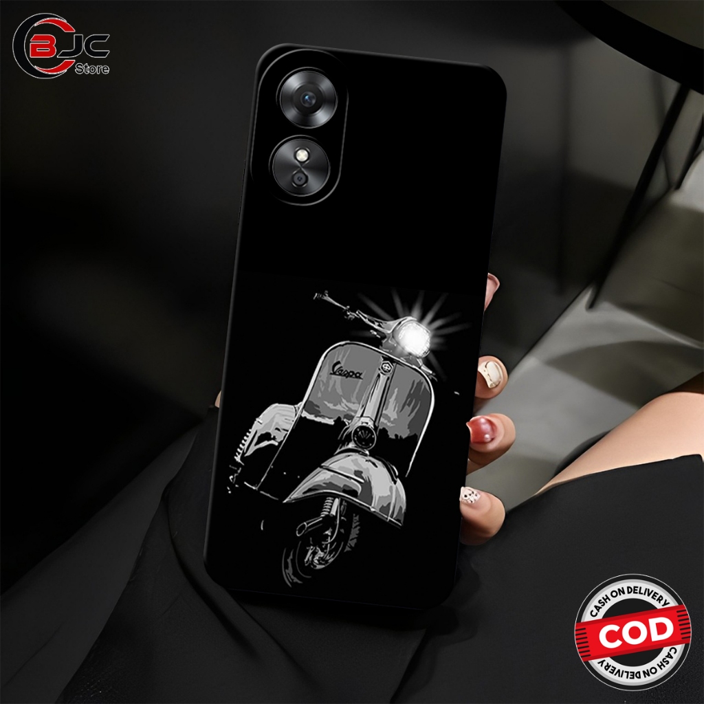 Casing Untuk OPPO A17 Case OPPO A17 Terbaru Softcase OPPO A17 Kesing OPPO A17 Silikon Procamera Maca