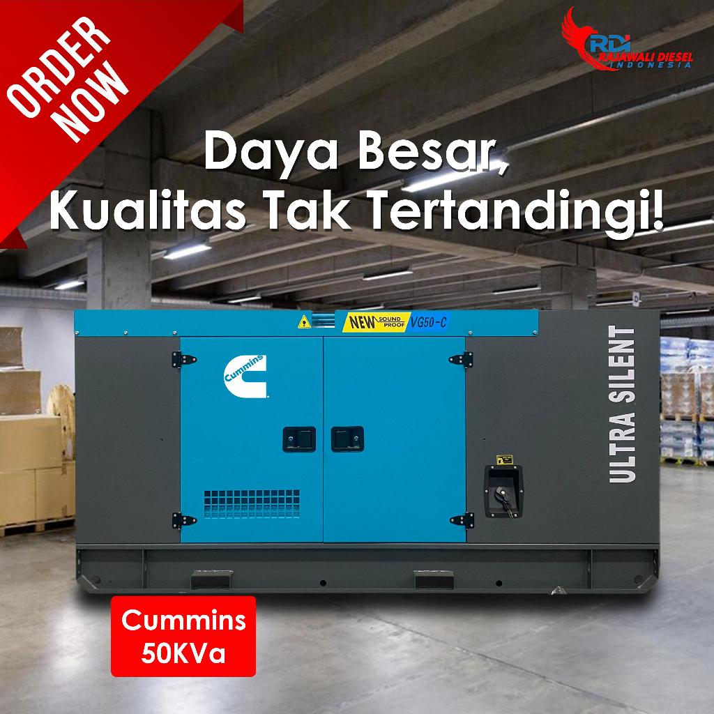 Genset 50KVA CUMMINS Ultra Silent