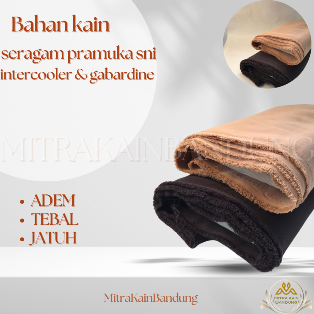 KAIN PRAMUKA PEMBINA/GURU/PNS/ASN SETELAN PRAMUKA , MURAH MEWAH,BAHAN KAIN PUTIH PERAWAT, KEDOKTERAN