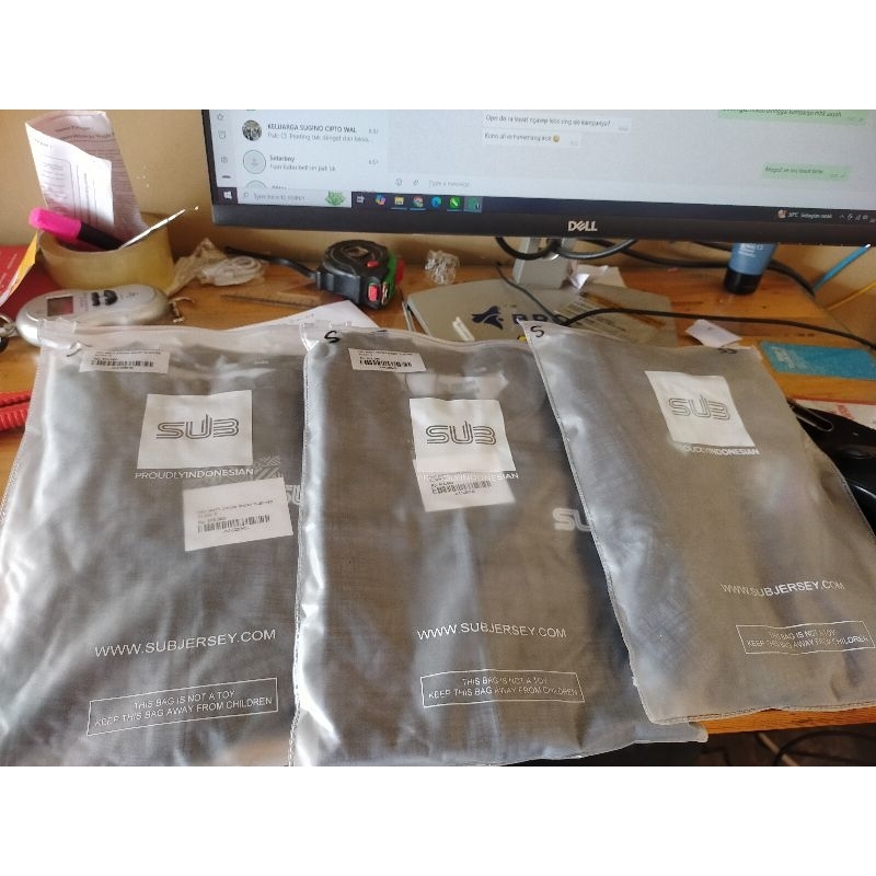 jersey sub pro hitam