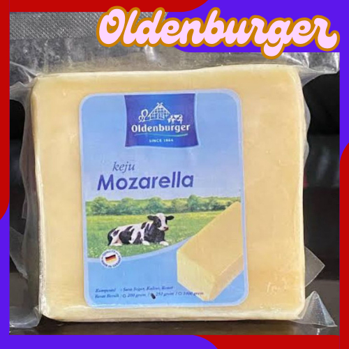 

Keju Mozzarella Oldenburger 250gr/Oldenburger Mozarella Cheese 250gr