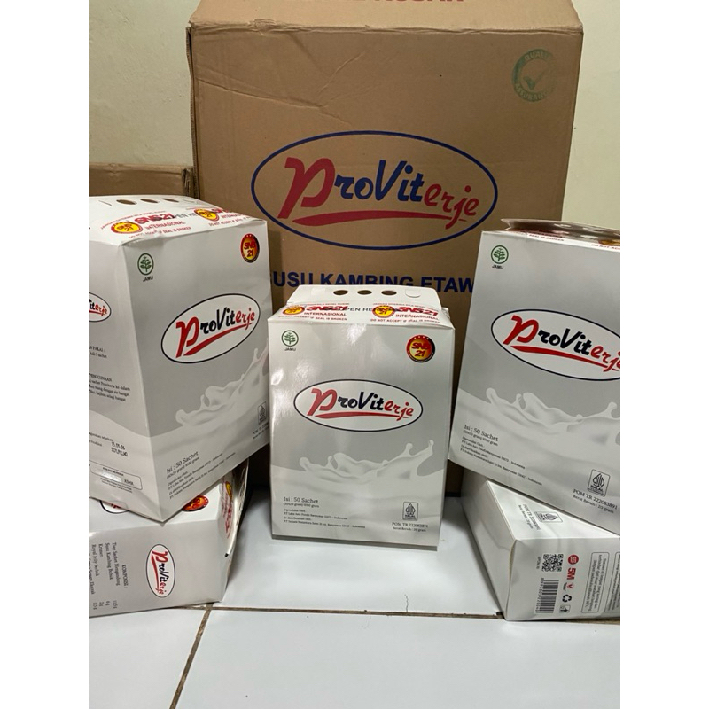 

SUSU BUBUK KAMBING ETAWA PROVITERJE PENAMBAH BERAT BADAN | 1 BOX ISI 50 SACHET PLUS ROYAL JELLY