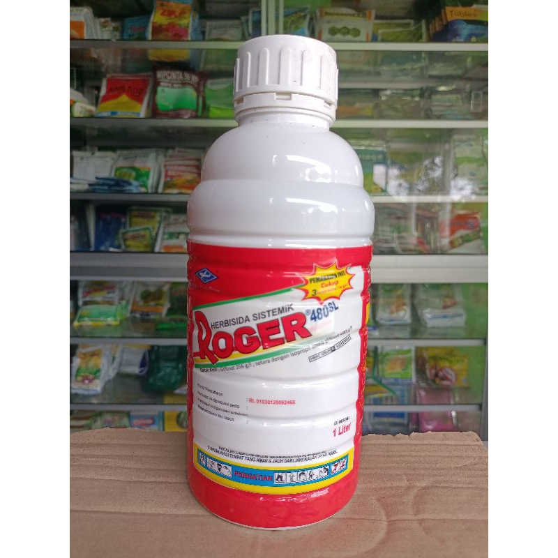 Herbisida Roger 480SL kemasan 1liter