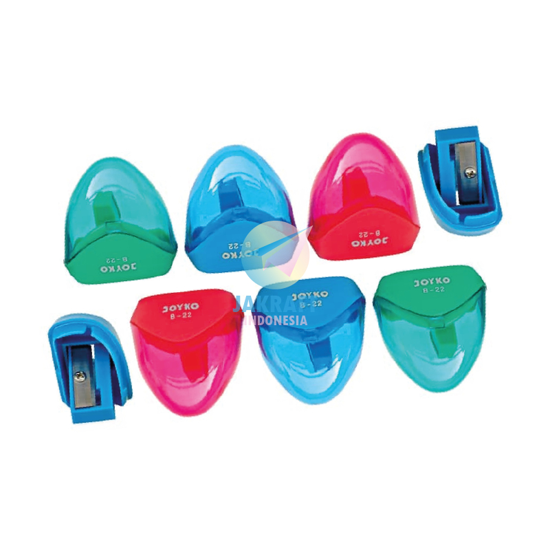 

(1 Pcs) Serutan Rautan Pensil JOYKO B-22 Tajam Praktis Simple Pencil Sharpener