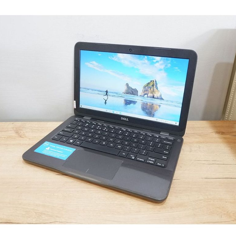 Laptop Notebook Dell Inspiron 3180 AMD A9-9420e Ram 4Gb SSD Windows 10 Office lengkap