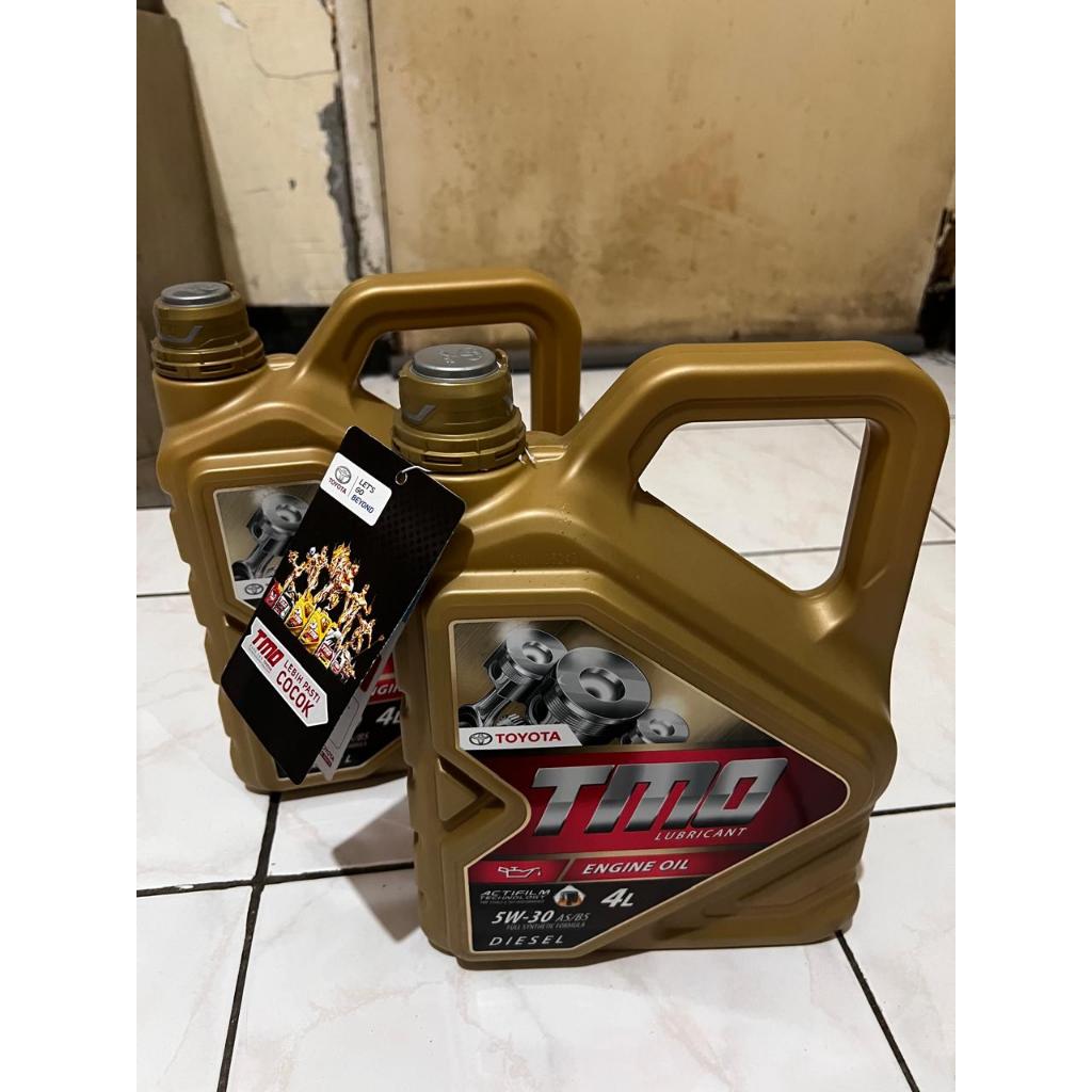 Oli Toyota Diesel TMO Gold 4 Liter 5w-30 Baru Original