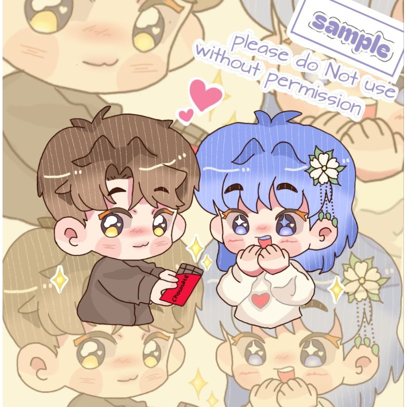 comisian art /chibi art /ilustrasi wajah (jgn dichekout cht dulu)