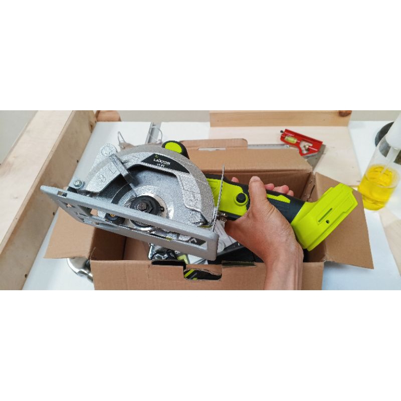laxton lx55 mini circular saw 5" bekas review