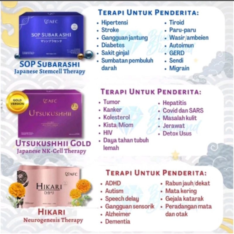 SOP SUBARASHII - UTSUKUSHII GOLD - HIKARI AFC JAPAN ORIONAL