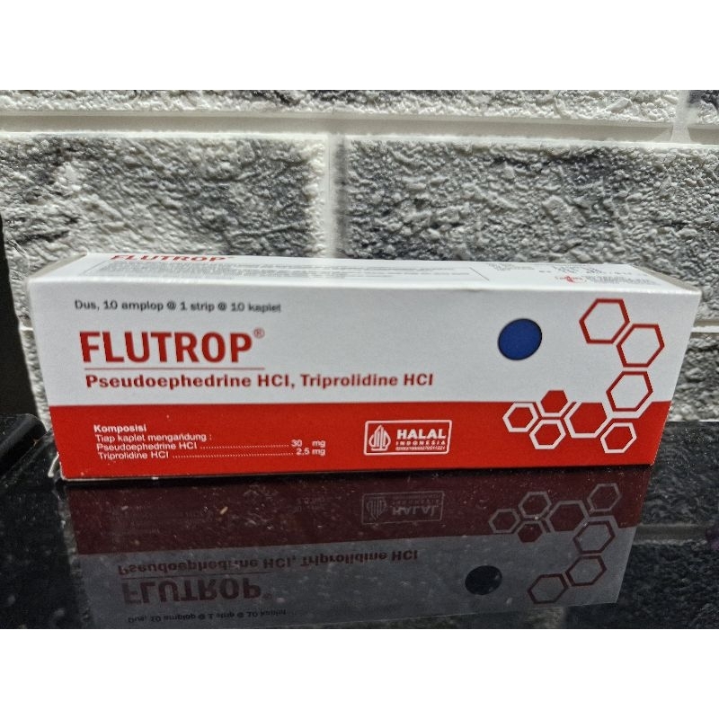 FLUTROP BOX ISI 100 KAPLET - Obat Pilek dan Hidung Tersumbat