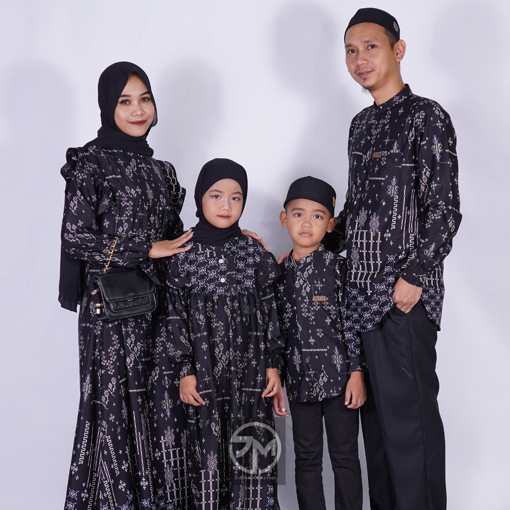 Salim_Moslem -  AMIRA Family Sarimbit Keluarga Set Couple Lebaran 2026  Baju Couple
