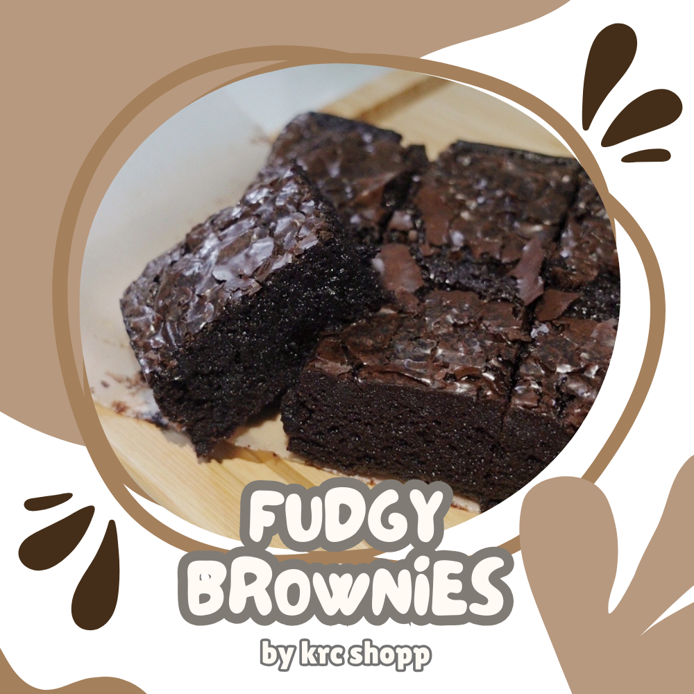 

FUDGY BROWNIES ORIGINAL 10x10 cm