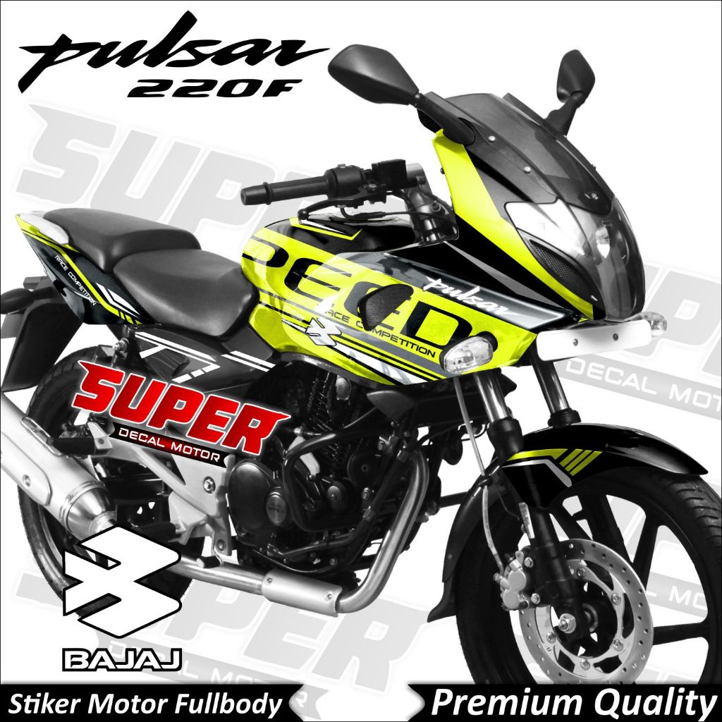 Decal Bajaj Pulsar Full Body Decal Bajaj Pulsar 220F Full Body Stiker Full Body Stiker Bajaj Pulsar 