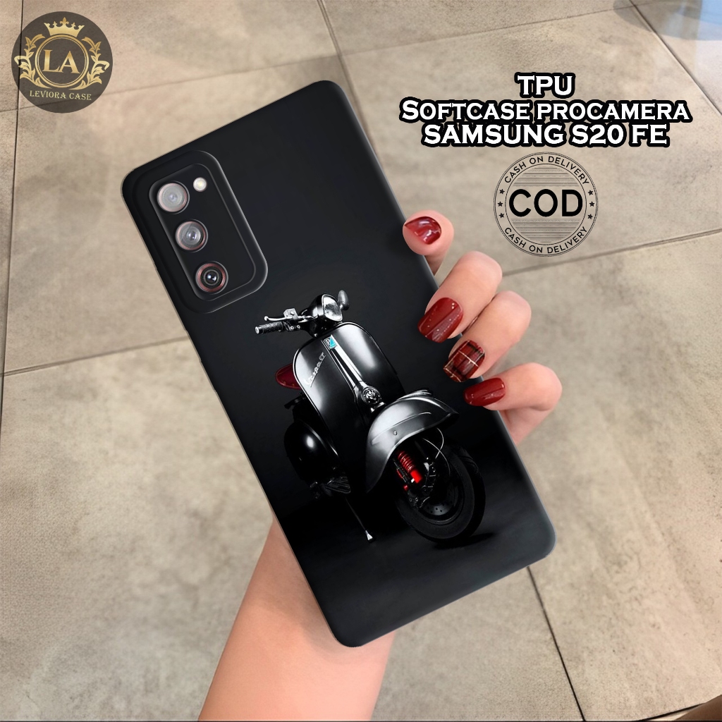 Case Samsung S20 FE Terbaru - Leviora Case - Fashion Case Motor  - Softcase Samsung S20 FE - Case Pr