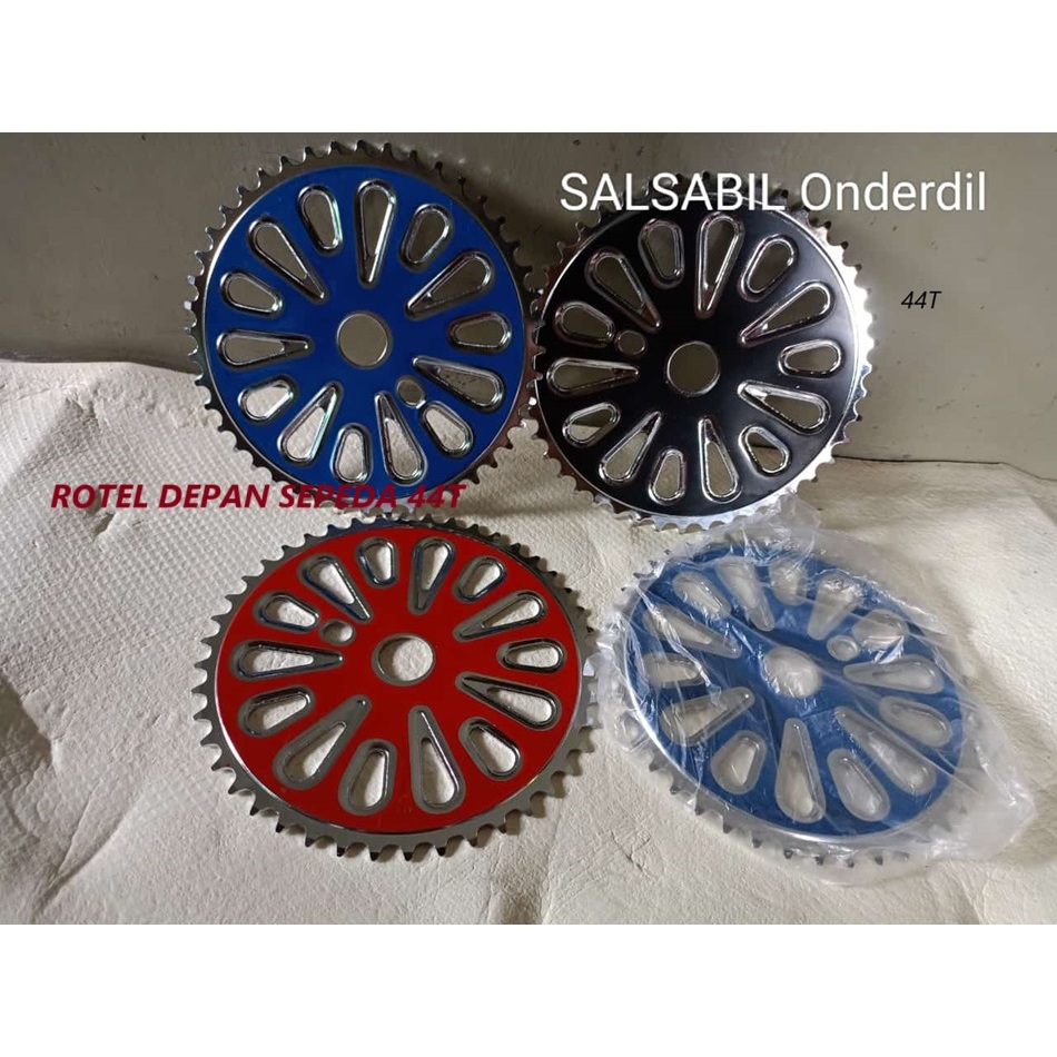 Gigi Crank Langsung BMX 20 Gir Depan Sepeda/ Rotel 44T