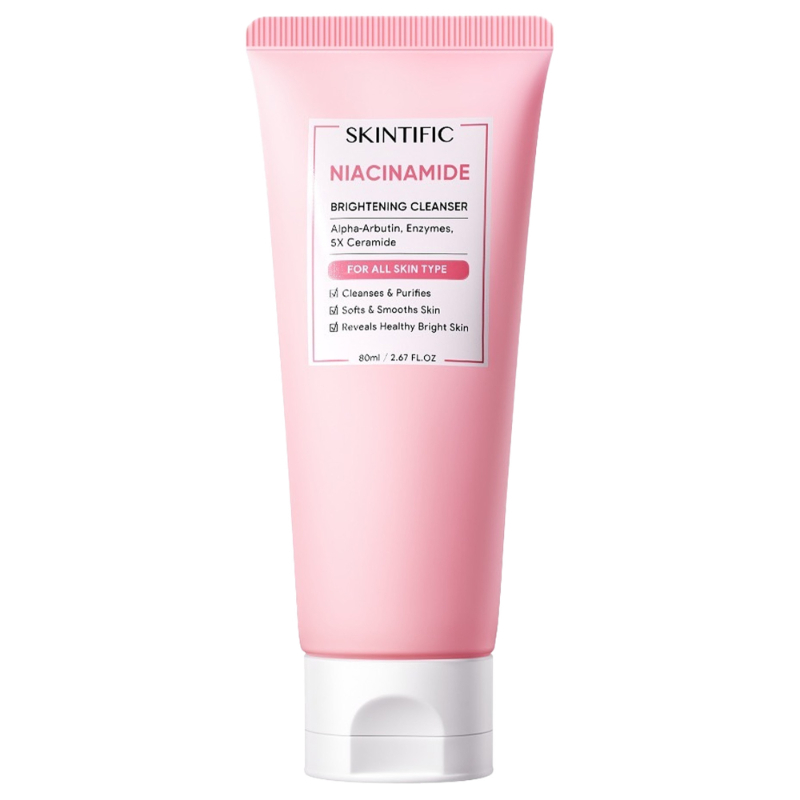 Skintific Niacinamide Brightening Cleanser / Sabun Skintific / Cuci Muka Skintific