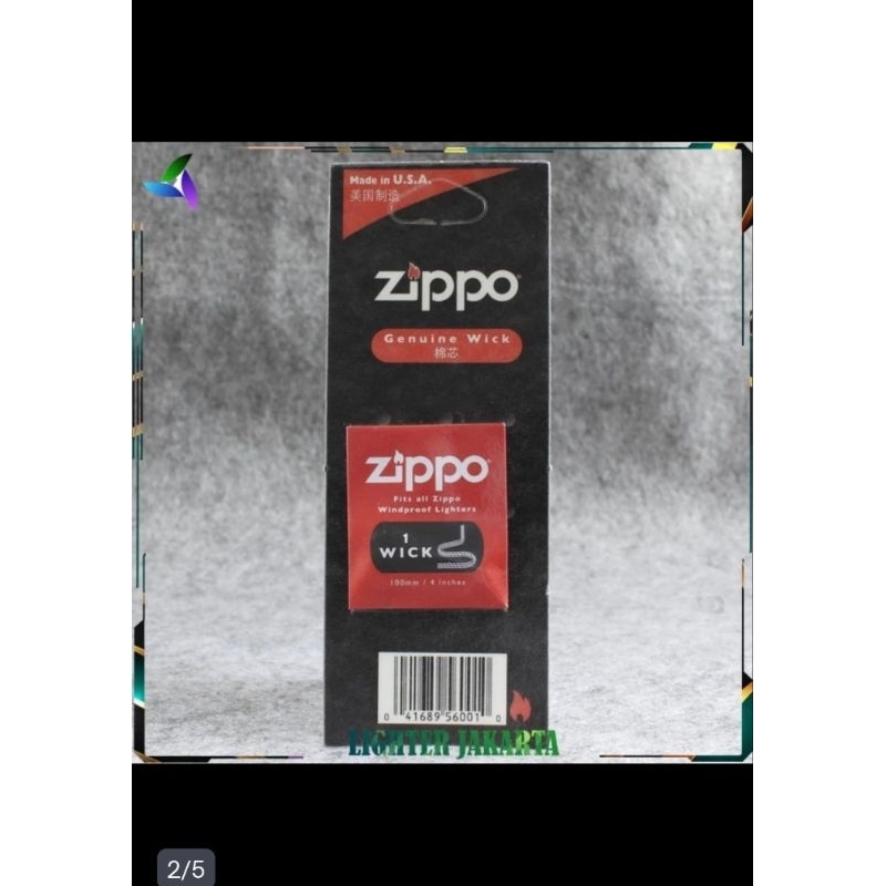 SUMBU KOREK API ZIPPO GENUINE WICK
