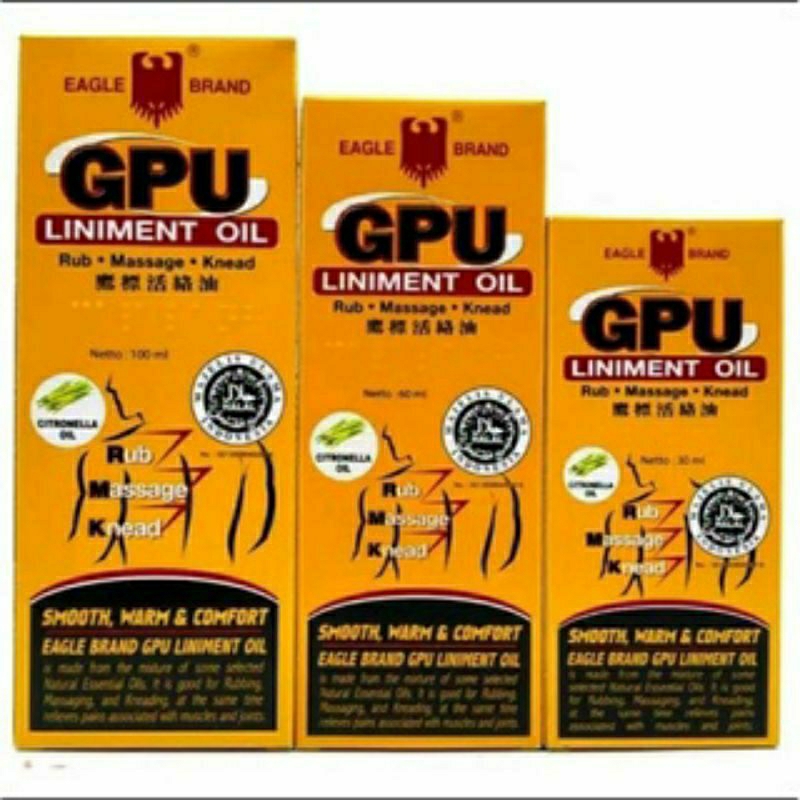 Minyak Urut GPU|Minyak Gosok