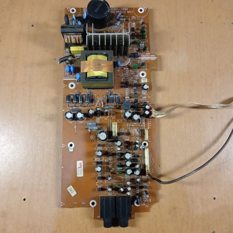 Modul Kit PSU power supply dvd home theater polytron bekas normal ori copotan