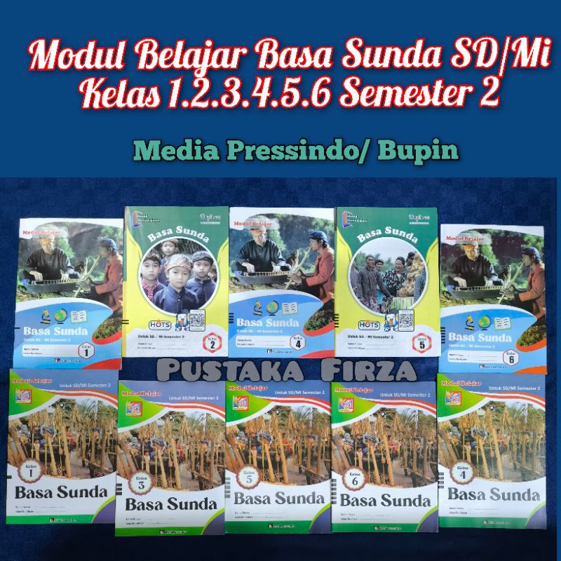 LKS Modul Belajar Basa Sunda SD kelas 1.2.3.4.5.6 Semester 2 Media Pressindo (Bupin)