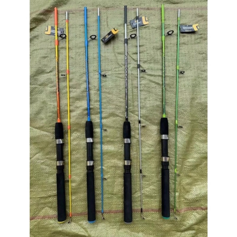 Joran Pancing 120 135 150CM Fiber Solid Kekuatan 10Kg Locost Fumio